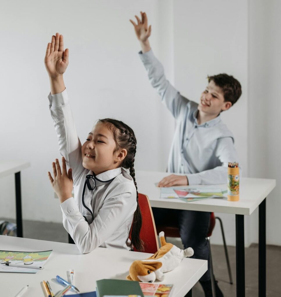 student ask question